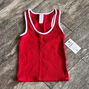 Love Poem Red Tank Top for Women